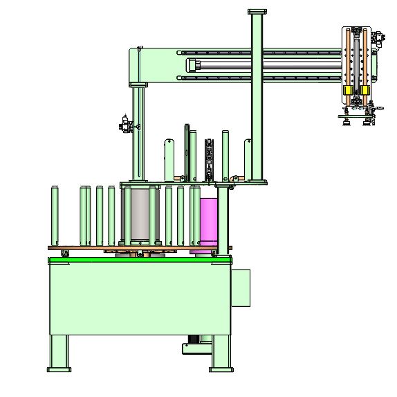 Indexing Stacker w/ Blank Feeder - AISBF Series